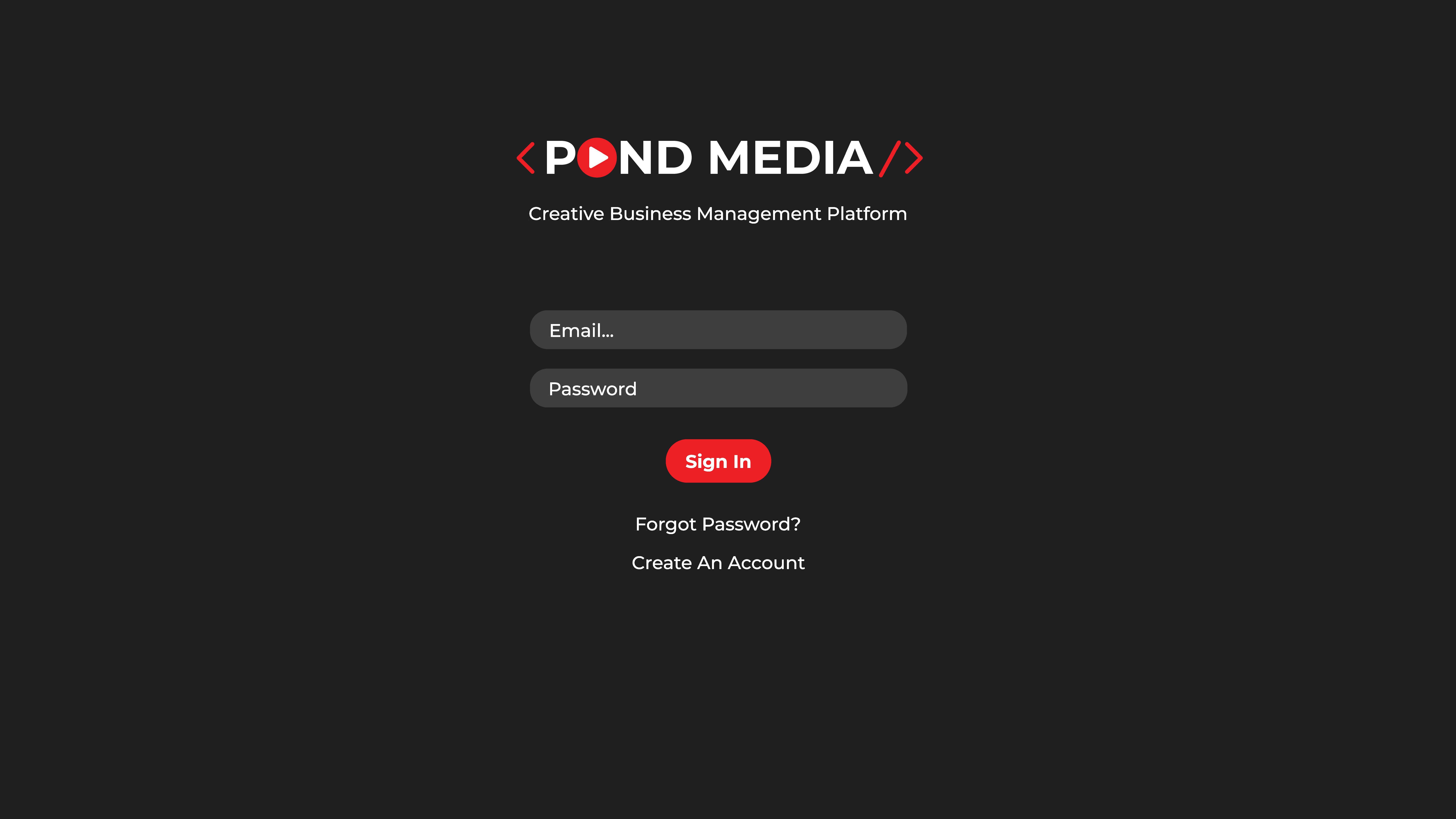 Login Screen