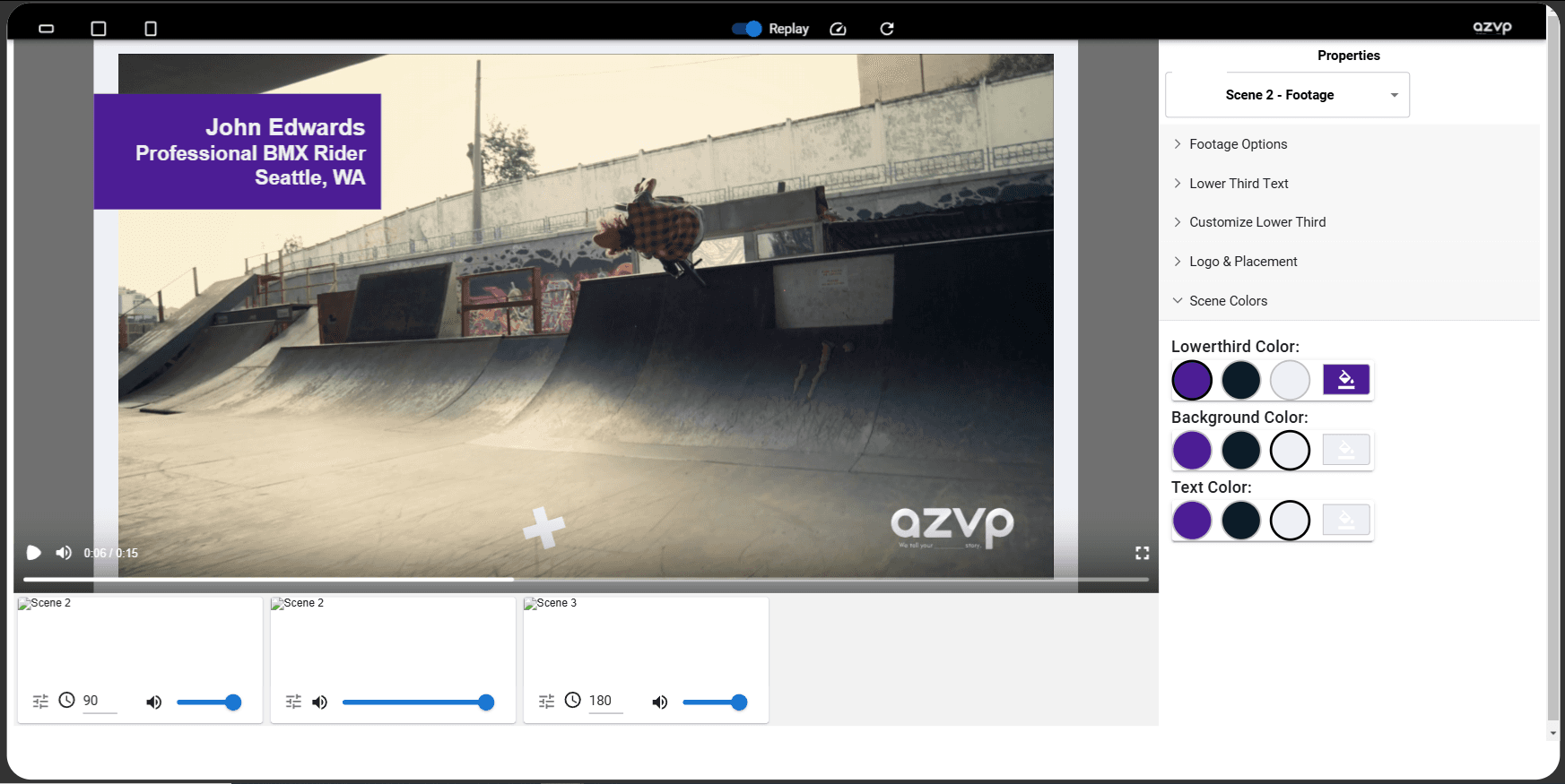 In-Browser Template Editor